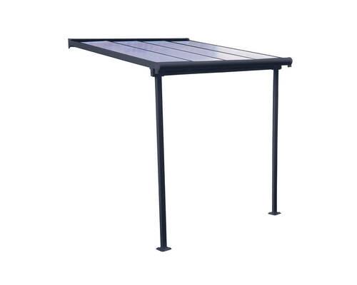 Terrassenüberdachung Palram Sierra 230x230 cm Grau