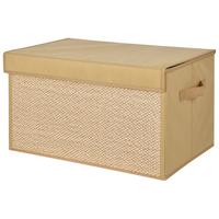 Úložný box SMART - béžová, Konventionell, kartón/textil (45/25/30cm) - Mömax