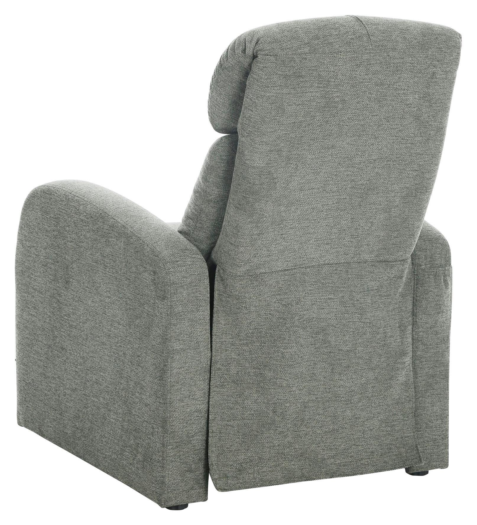 Fernsehsessel Graz - Hellgrau, MODERN, Holz/Textil (74/104/90cm)