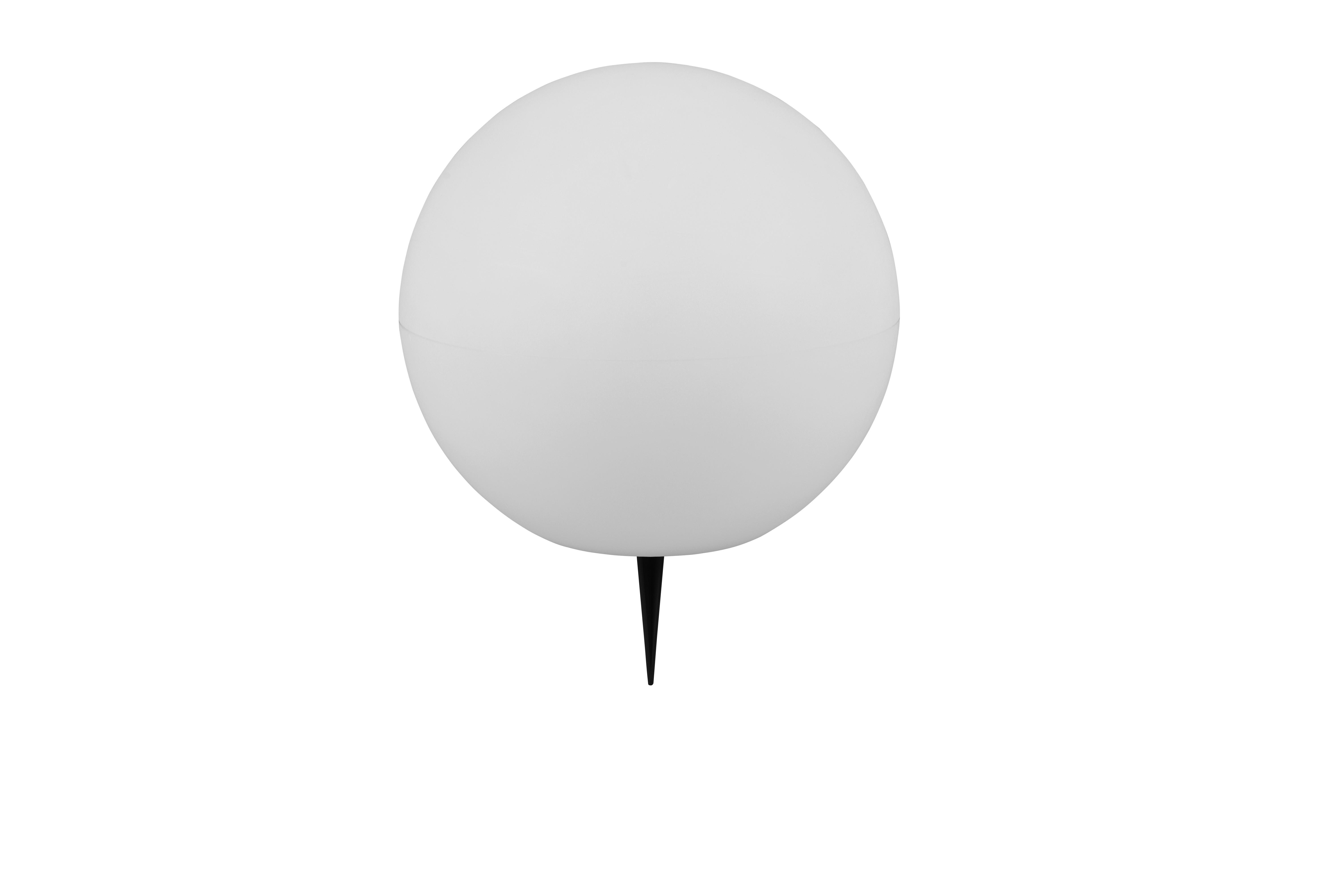 SOLARLEUCHTE 1flg., 3000K, warmweiß, - Weiß, Design, Kunststoff (30/28,2cm)