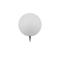 SOLARLEUCHTE 1flg., 3000K, warmweiß, - Weiß, Design, Kunststoff (30/28,2cm)