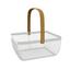 Korb Lovis - Creme/Schwarz, Basics, Metall (23,5/18,5/10cm) - Luca Bessoni Korb Lovis - Creme/Schwarz, Basics, Metall (23,5/18,5/10cm) - Luca Bessoni