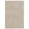 Hochflorteppich Beige Art 60x110 Cm - Beige, Basics, Textil (60/110cm) - Novel