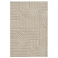 Hochflorteppich Beige Art 60x110 Cm - Beige, Basics, Textil (60/110cm) - Novel