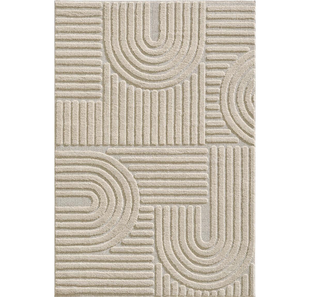 Läufer Beige Art 80x250 cm - Beige, Basics, Textil (80/250cm) - Novel