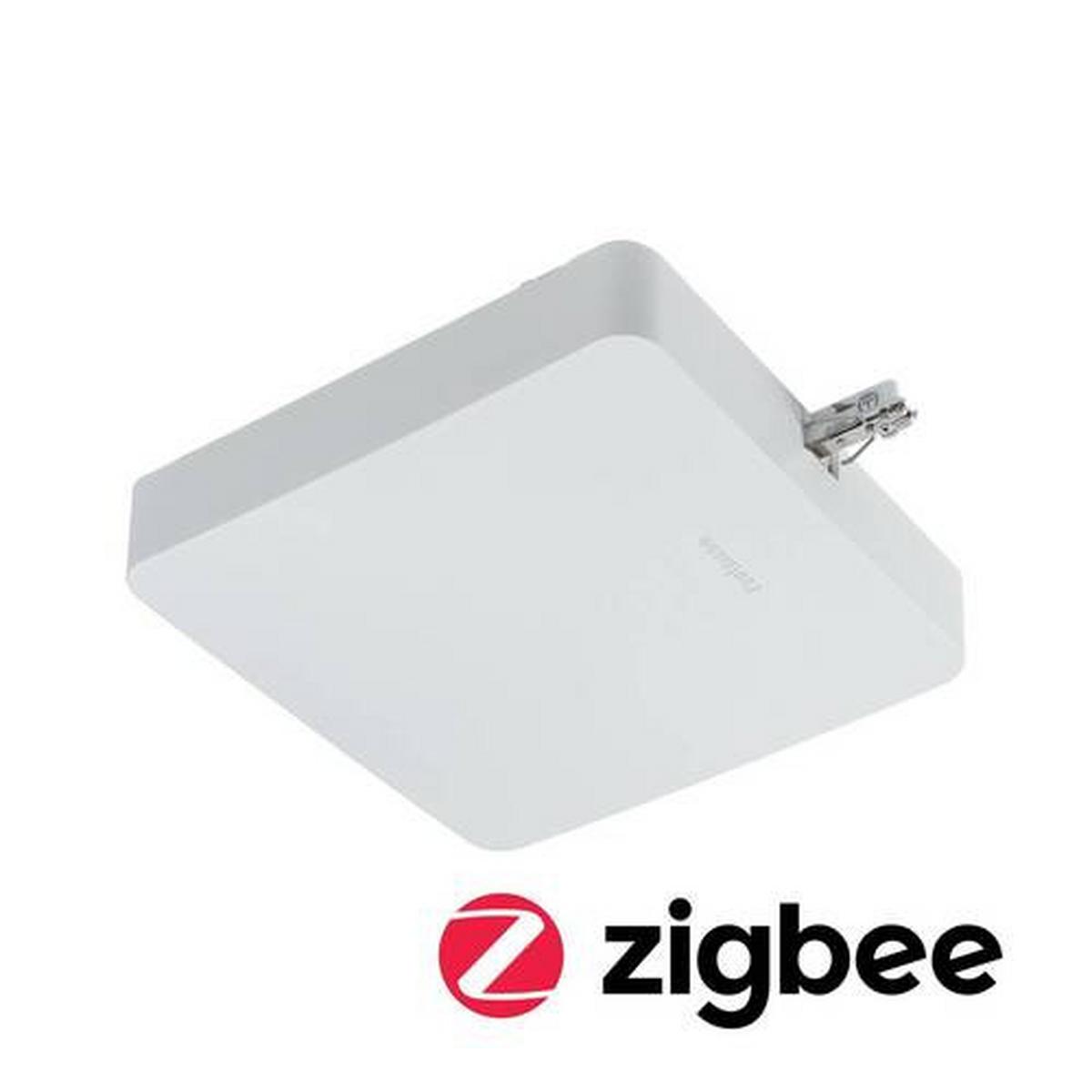 Schienensystem Urail Einspeiser 50121, Dimmbar - Weiß, Basics, Kunststoff (22,7/4,8cm) - Paulmann