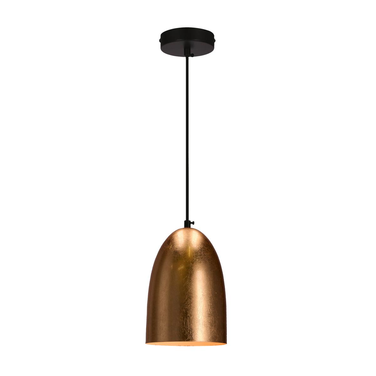 Hängeleuchte 31-09623 Icaro - Goldfarben/Schwarz, Basics, Metall (14/14/110cm)