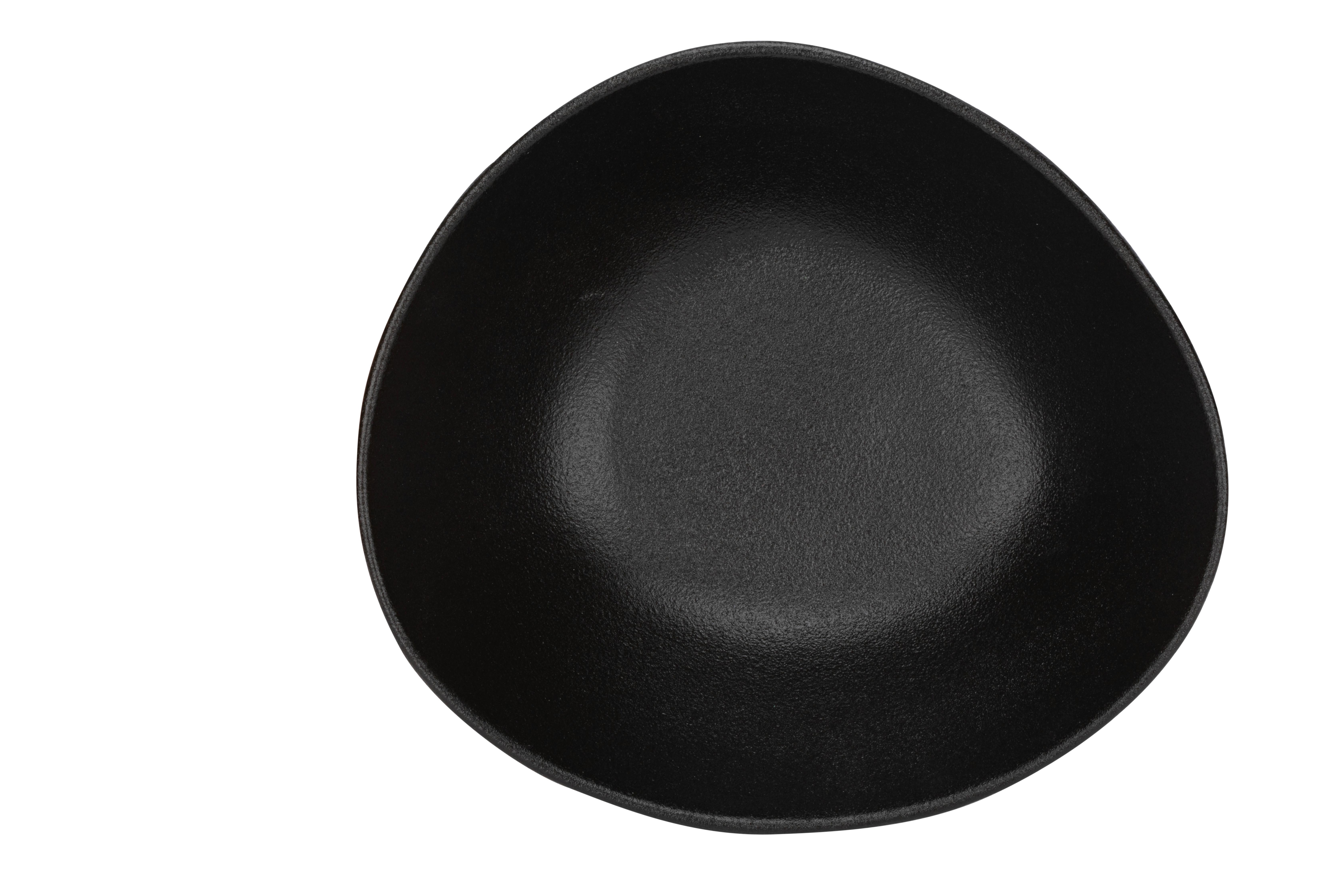 Miska Na Müsli Haruki - černá, Moderní, keramika (19/17,1/6,8cm) - Premium Living