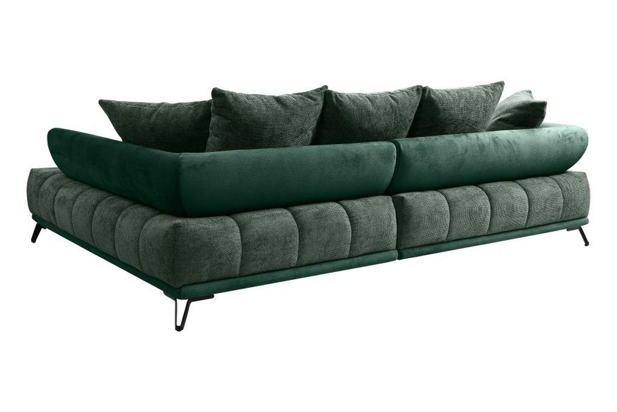 LARGO, pravá, tmavozelená, potreba šírky dverí 90 cm - čierna/tmavozelená, Modern, kov/textil (262/184cm)