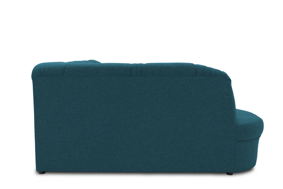 Wohnlandschaft Sarafina Dunkelblau - Schwarz/Dunkelblau, KONVENTIONELL, Textil (180/295/146cm) - MID.YOU