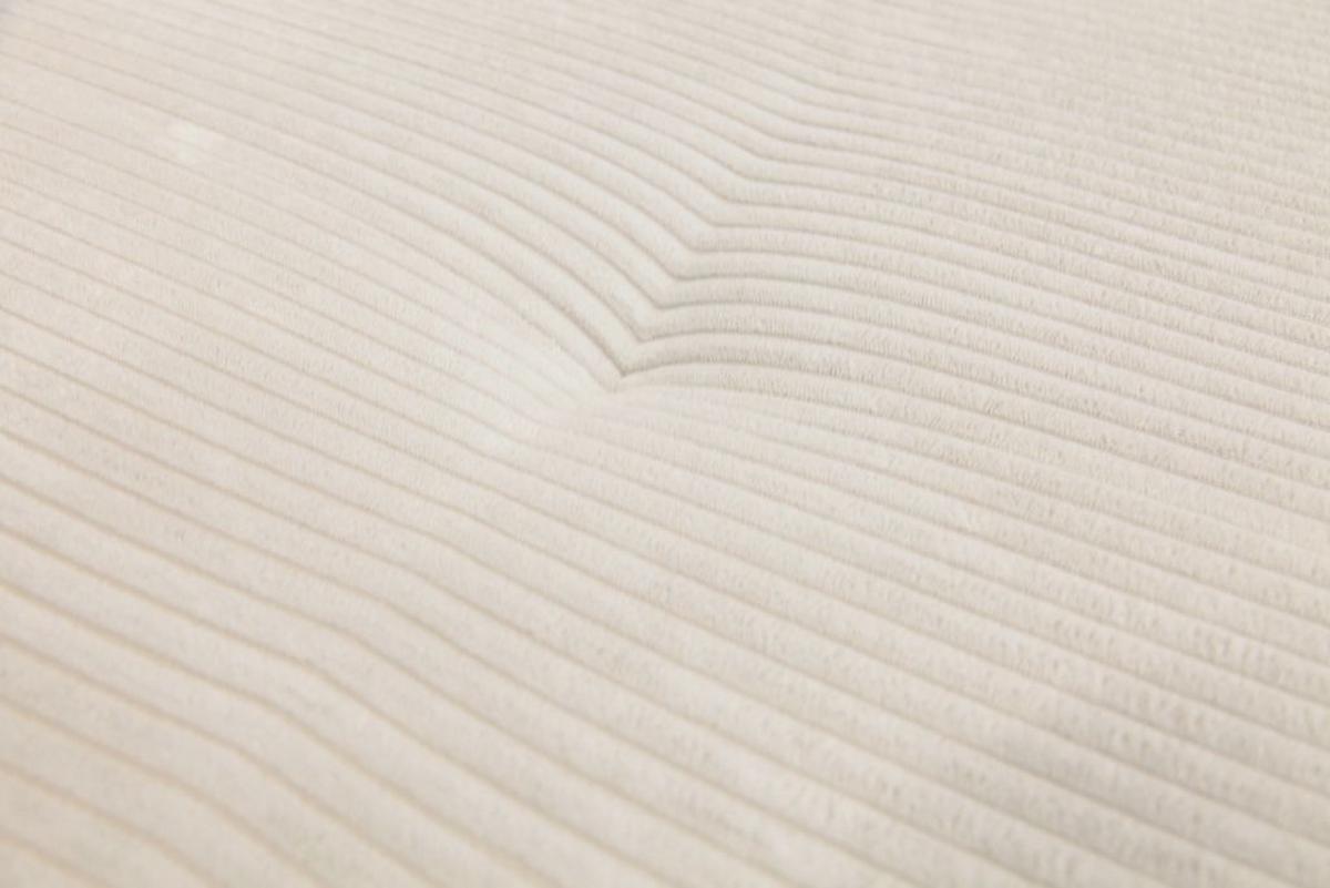 Rohová sedačka ALEX, obojstranná, biely menčester - čierna/biela, Modern, textil (265/170cm)