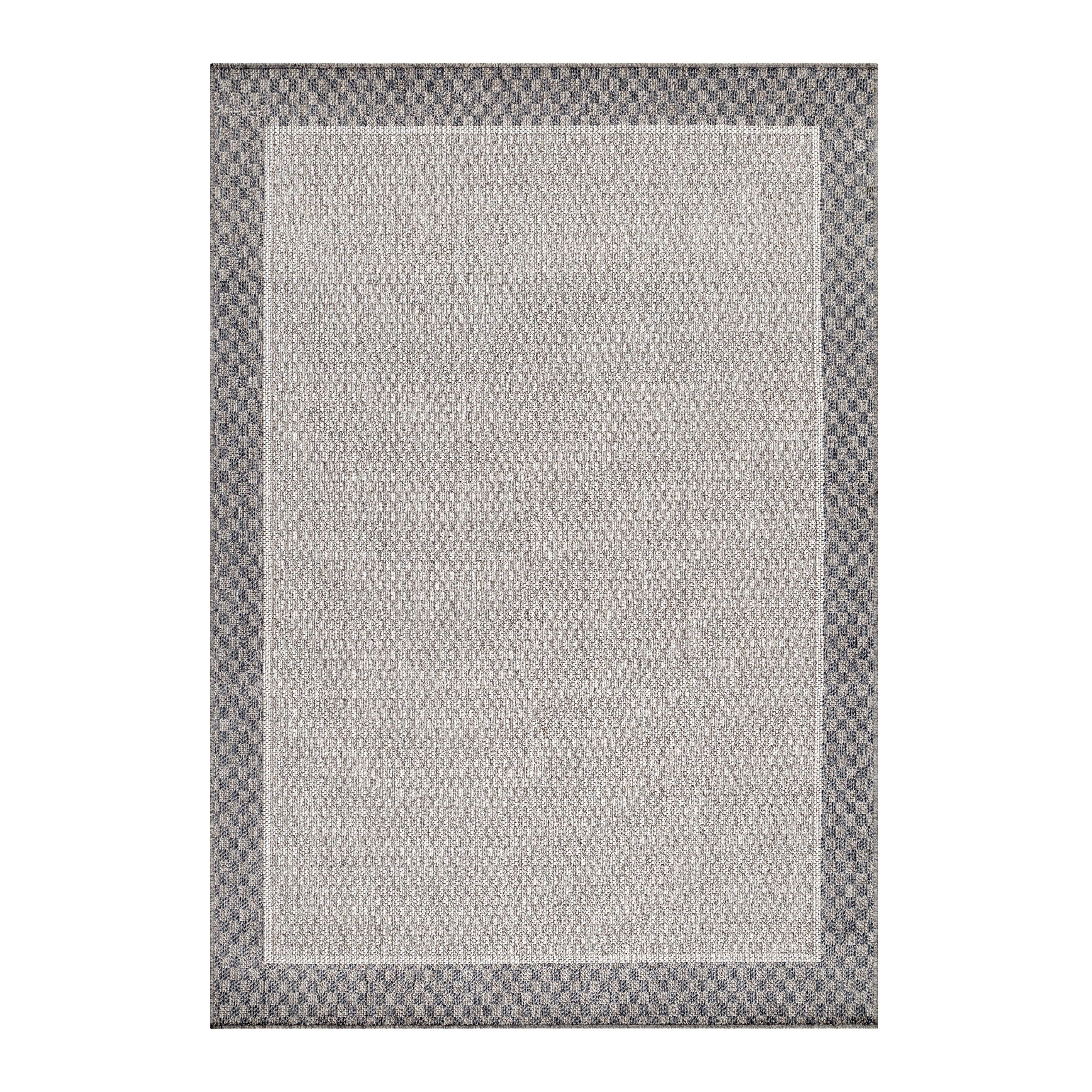 Flachwebteppich Aruba - Creme, Design, Textil (80/150cm)
