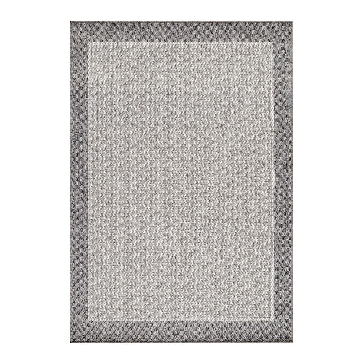 Flachwebteppich Aruba - Creme, Design, Textil (80/150cm)