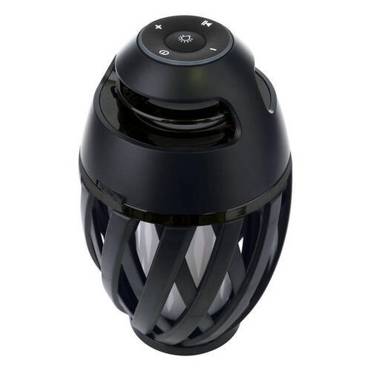 Led-tischlampe Schwarz Bluetooth-Funktion - Schwarz/Orange, Design, Kunststoff (10/16,5cm) - Näve