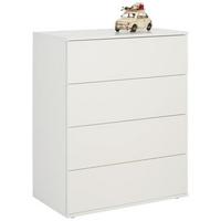 KOMODA BIANCO - sivá, Modern, kompozitné drevo/plast (75/95/43cm) - Mömax