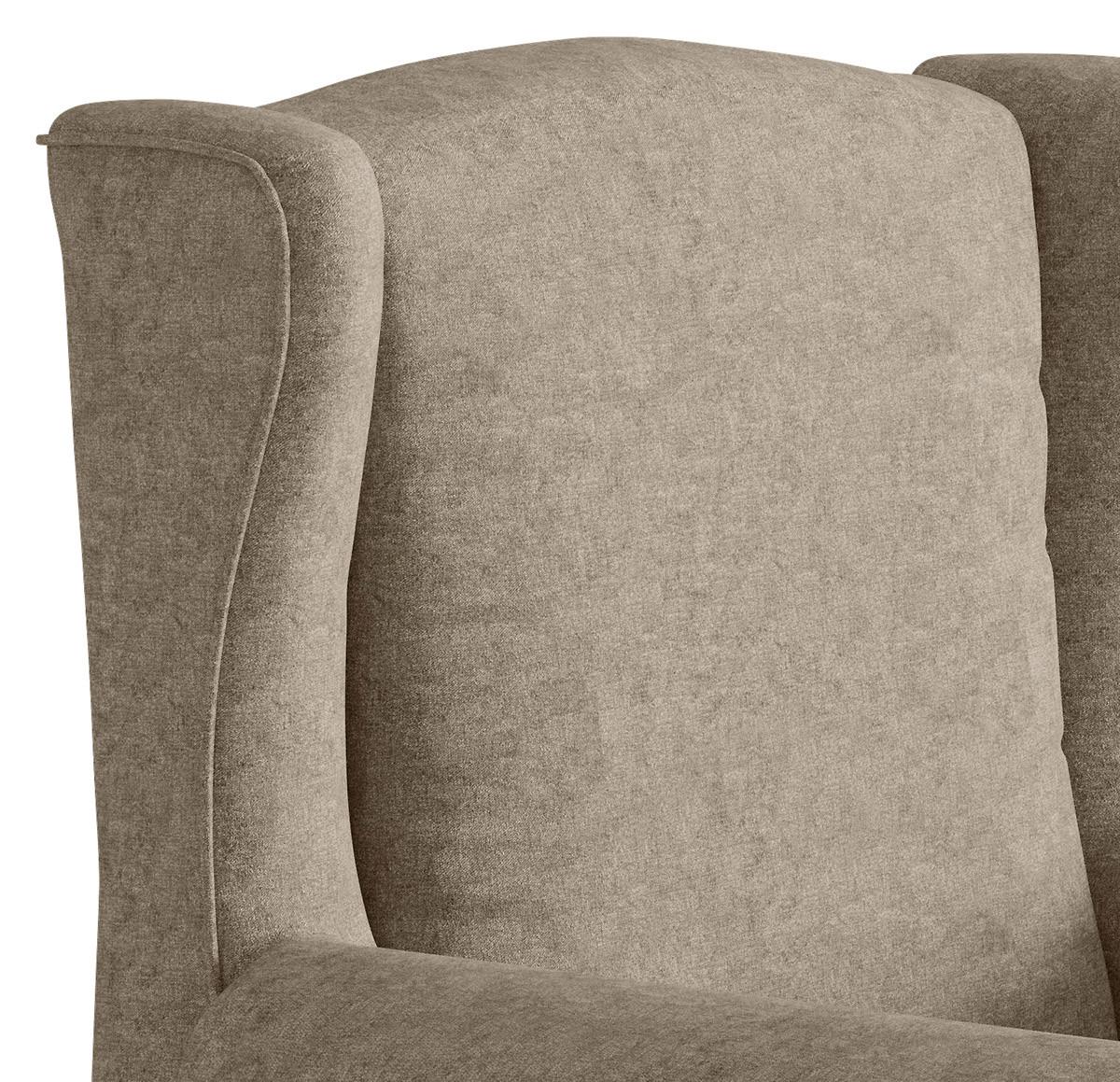 Sessel Madonna Beige B: 88 Cm - Beige, Design, Textil (88/105/90cm) - Livetastic