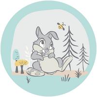 Fototapete Dd1-044 Bambi Thumper - Multicolor, Trend (128cm)