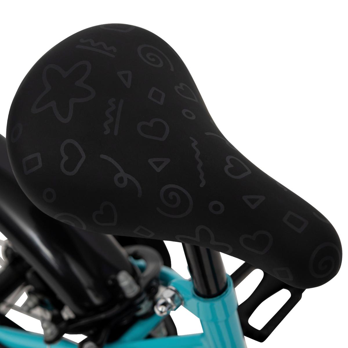 Kinderfahrrad So Sweet Hellblau, 16 Zoll - Hellblau, Basics, Metall (56,8/83/110cm)