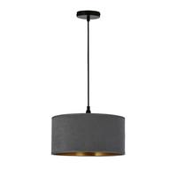 PENDELLEUCHTE 31-22257 MALOTO - Goldfarben/Schwarz, KONVENTIONELL, Kunststoff/Metall (30/30/115cm)