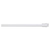 Rúdkarnis, Fehér, Kb. 6/8mm Kb. 60-90cm - fehér, Konventionell, fém (60cm) - Ondega