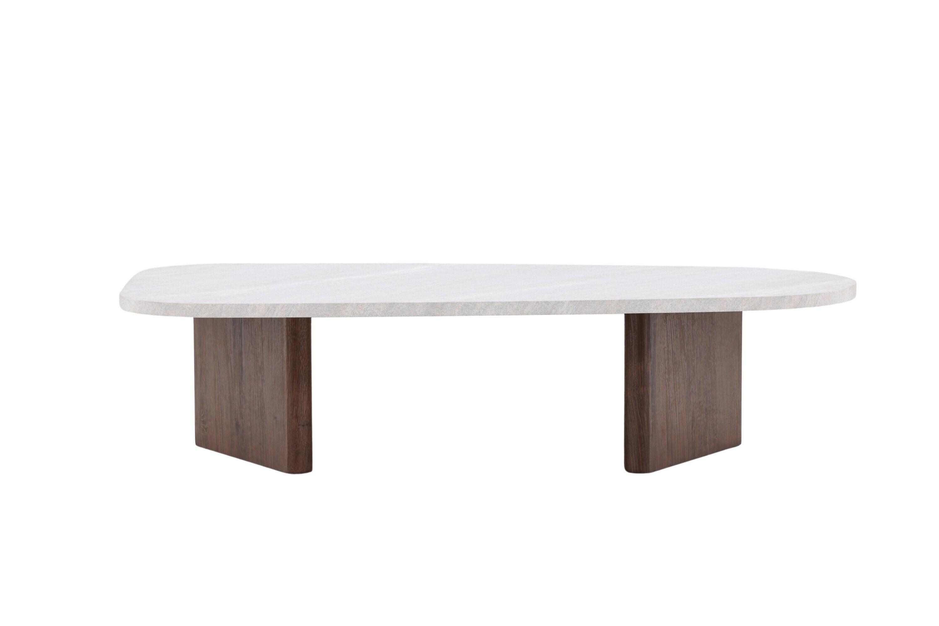 GRÖNVIK Grönvik Grau B: 130cm - Grau/Mokka, MODERN, Holz (130/65/32cm) - Livetastic