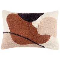 Díszpárna Viola - vörösesbarna, Modern, textil (35/50cm) - Luca Bessoni
