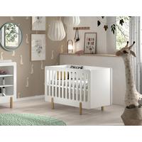 Gitterbett Simple - Weiß, MODERN, Holzwerkstoff (60/120cm) - Vipack