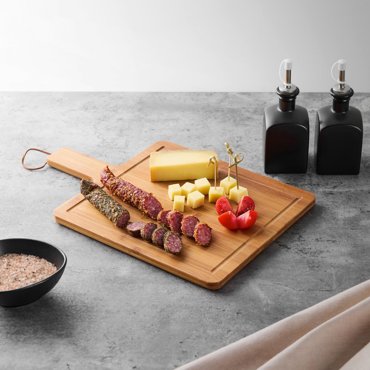 Servírovacia doska CUCINA - prírodná farba, Konventionell, prírodné materiály (26/40/1,5cm) - Mömax