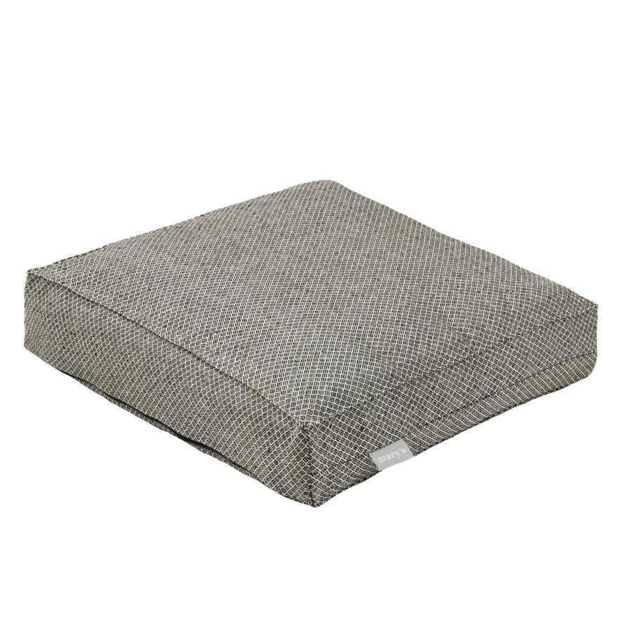 POLŠTÁŘ NA BOX DOBBY - černá, textil (40/40/8cm)