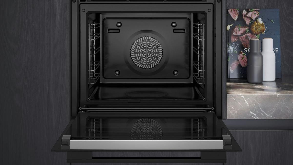 EINBAUBACKOFEN HB776G1B1 - Schwarz, MODERN (59,4/59,5/54,8cm) - Siemens
