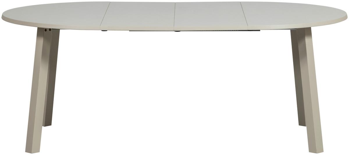 ESSTISCH Janne Grau L: 120-200cm - Grau, MODERN, Holz (120-200/120/75cm) - Livetastic