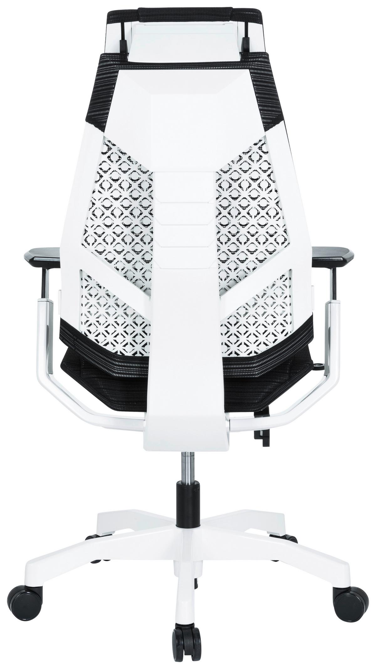 Drehstuhl von hinten