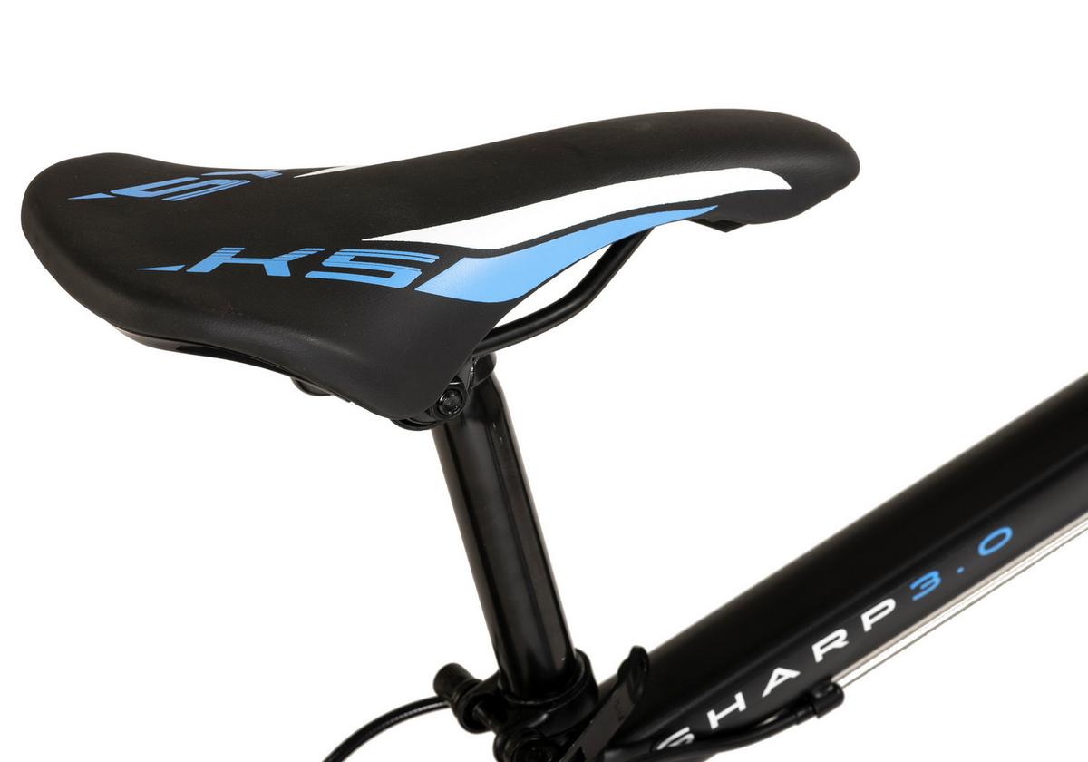 Mountainbike 412m - Schwarz, MODERN, Metall (25/140/60cm)