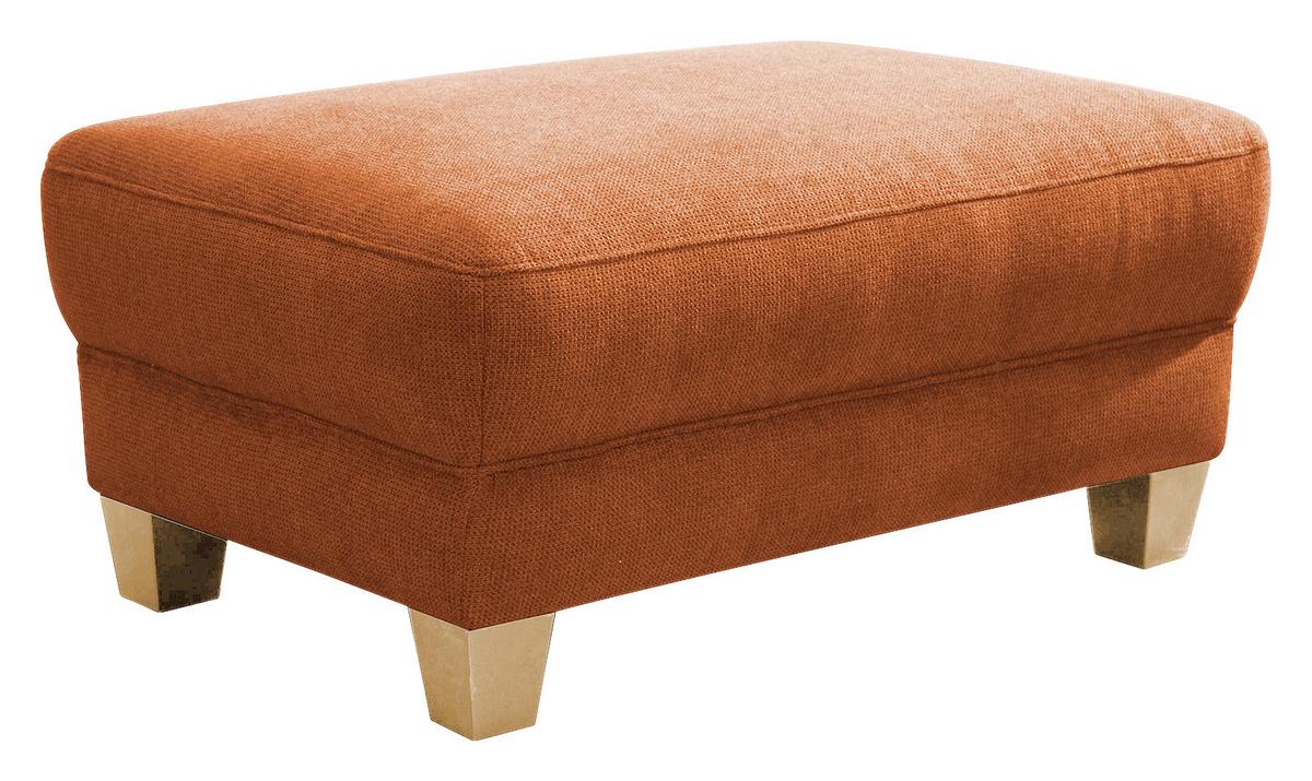 Hocker Gotland terracotta, 101x45x66 cm - Terracotta/Naturfarben, KONVENTIONELL, Textil (101/45/66cm) - Sit & More