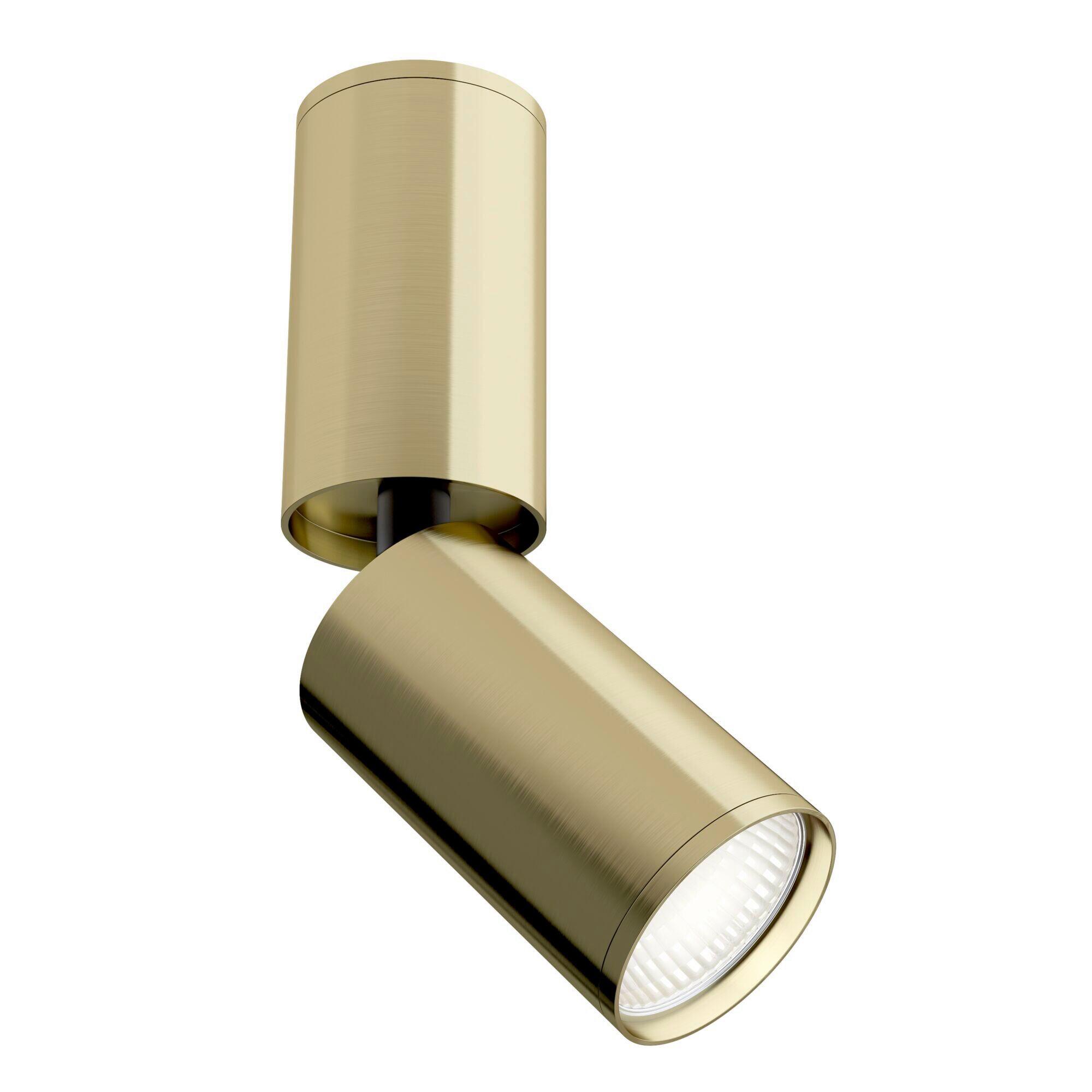 Strahler Focus S - Messingfarben, Trend, Metall (5.2/19,2/5,2cm) - MAYTONI