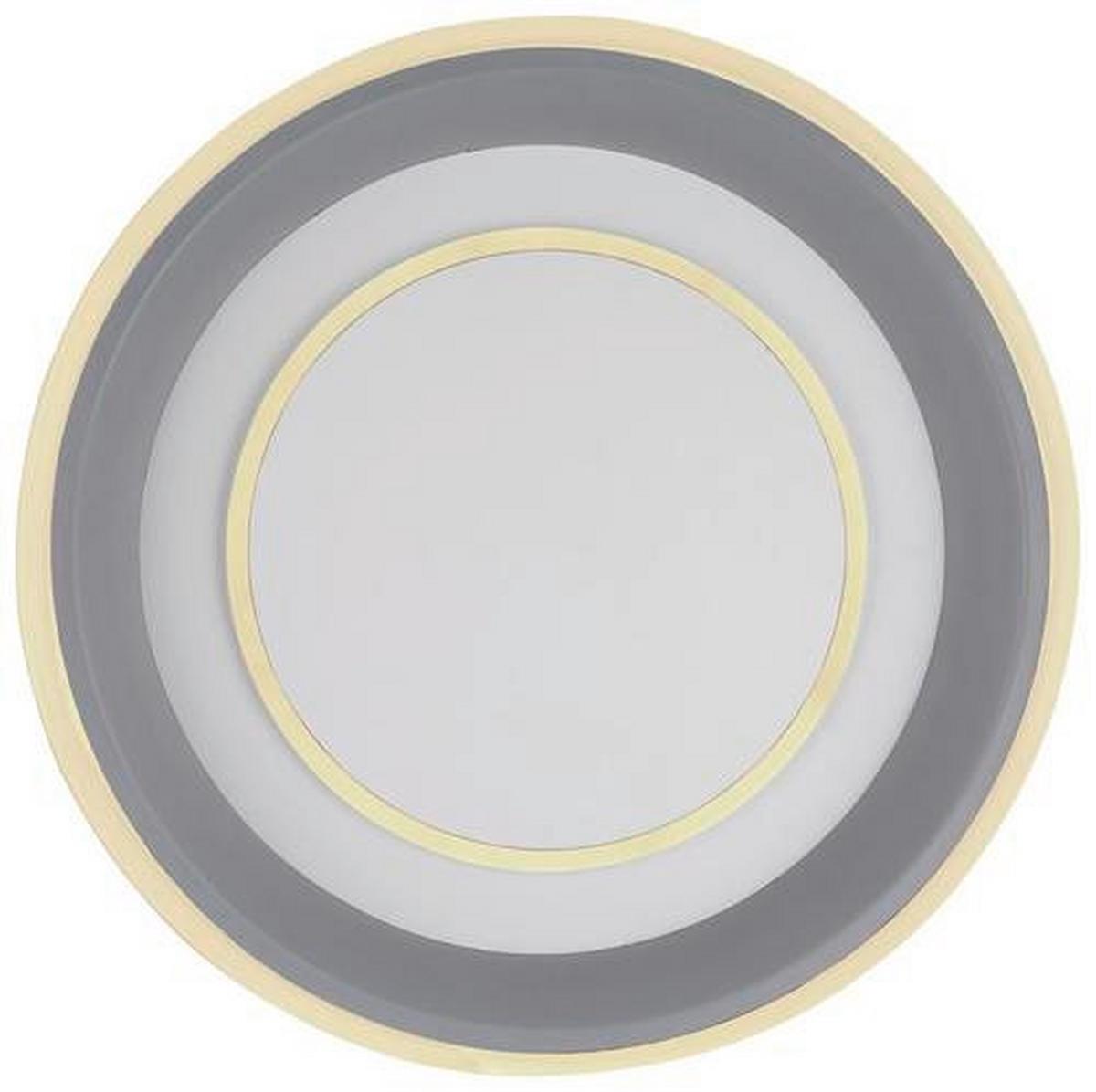Led-deckenleuchte Tabano Ø 50 Cm Mit Memoryfunktion - Anthrazit/Opal, Basics, Kunststoff/Metall (50/9,5cm) - Globo