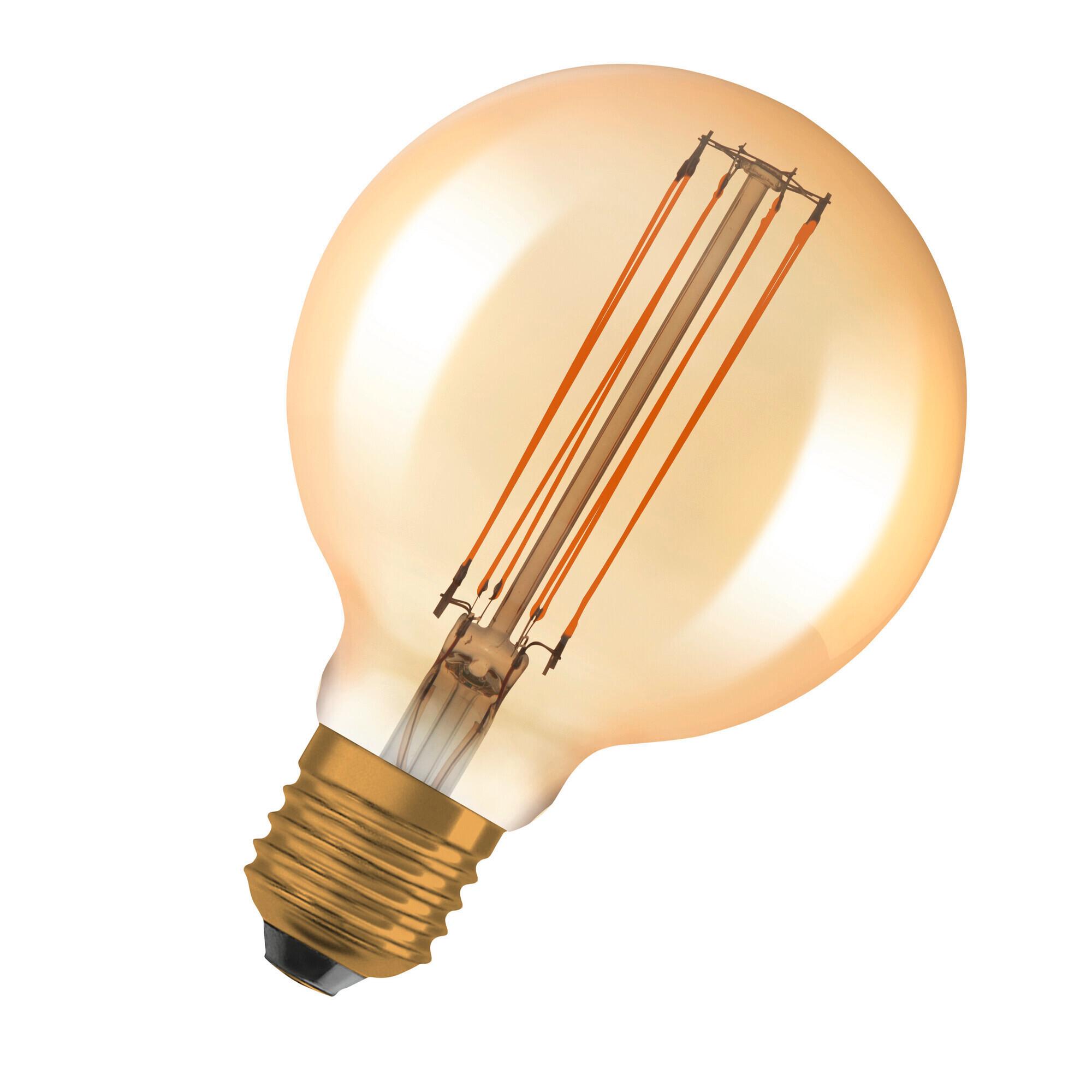 LED-Leuchtmittel Vintage 1906 Led Dim60 8.8w/22 - Goldfarben, Basics, Glas (9,5/13,8cm) - Ledvance