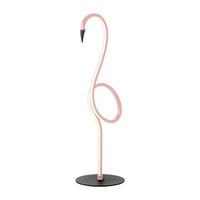 LED-TISCHLEUCHTE FLAMINGO-TL-PNK - Pink, Trend, Kunststoff/Metall (15/15/50cm) - Elstead Lighting