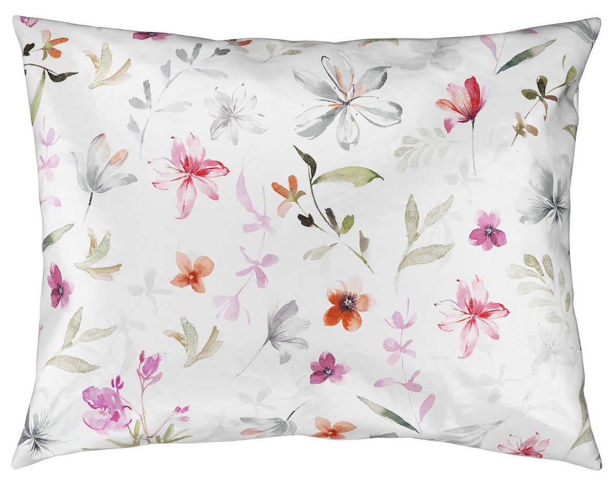 Bettwäsche Gulietta - Rosa/Weiß, ROMANTIK / LANDHAUS, Textil - James Wood