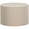 Beistelltisch Sanne Beige L: 60 Cm - Beige, Design, Holzwerkstoff (60/60/40cm) - Livetastic