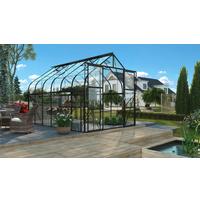 Gewächshausbausatz Diana 9900 Esg3mm, Schwarz Set - Schwarz, Basics, Kunststoff/Metall (263,5/254,5/383cm)