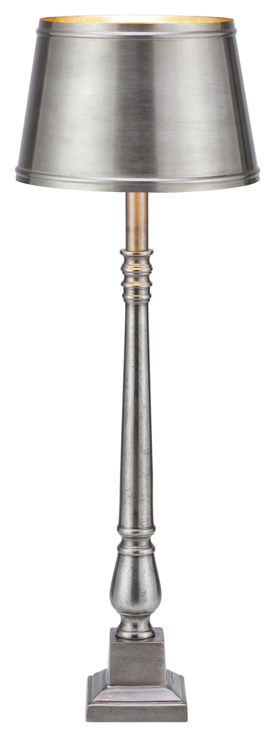 Tischleuchte Memory-Funktion, 40w - Silberfarben, Basics (23/66/23cm) - Markslöjd