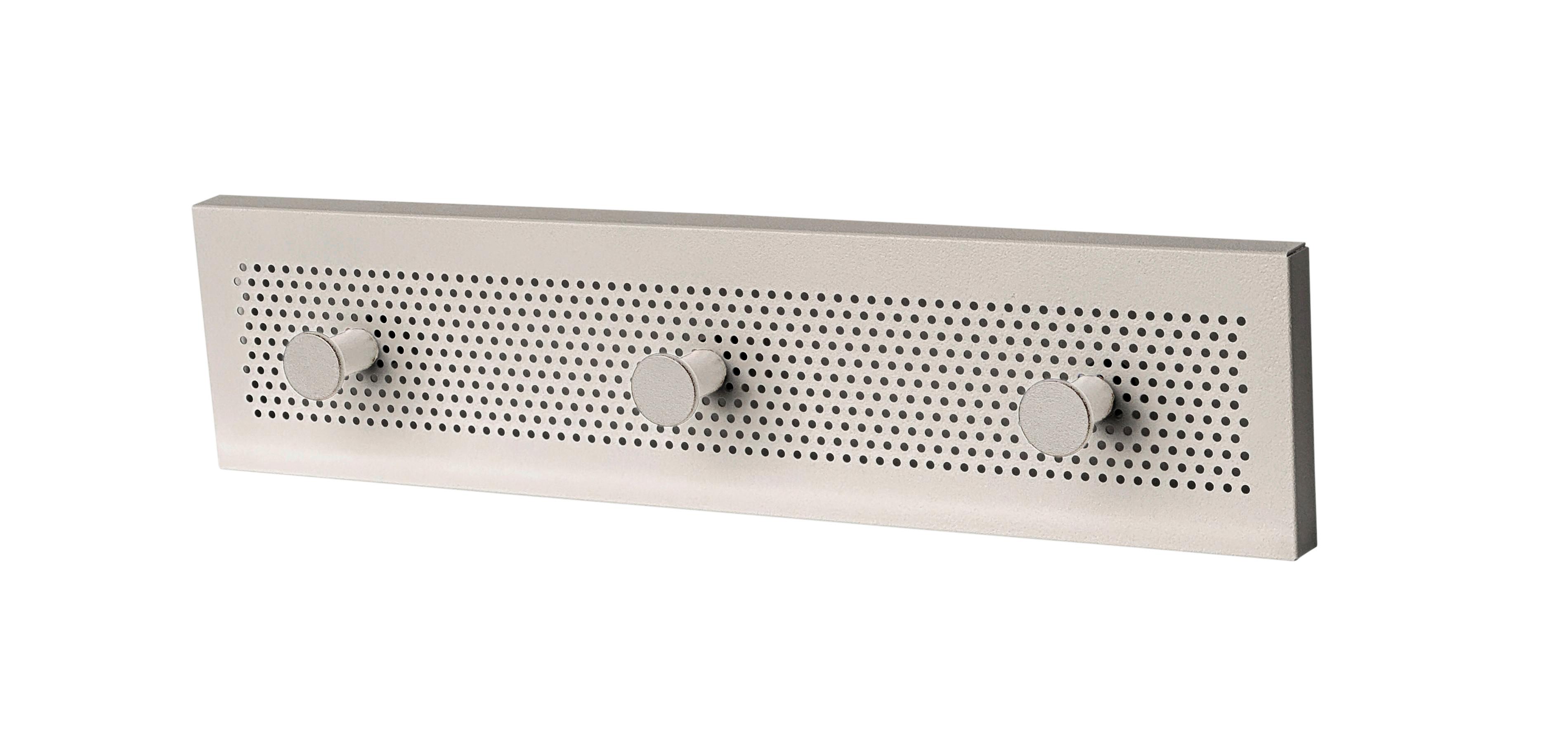 Hakenleiste Pedro 3 Kaschmir B: 34 cm - Kaschmir, Trend, Metall (34/4/8cm)