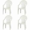 Stapelsessel M73540 - Weiß, KONVENTIONELL, Kunststoff (55/93/49cm) - Siena Garden