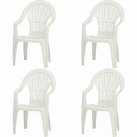Stapelsessel M73540 - Weiß, KONVENTIONELL, Kunststoff (55/93/49cm) - Siena Garden