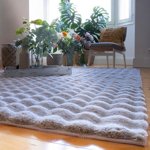 Teppich My Calypso 885 - Beige, Basics, Textil (160/230cm) - Obsession