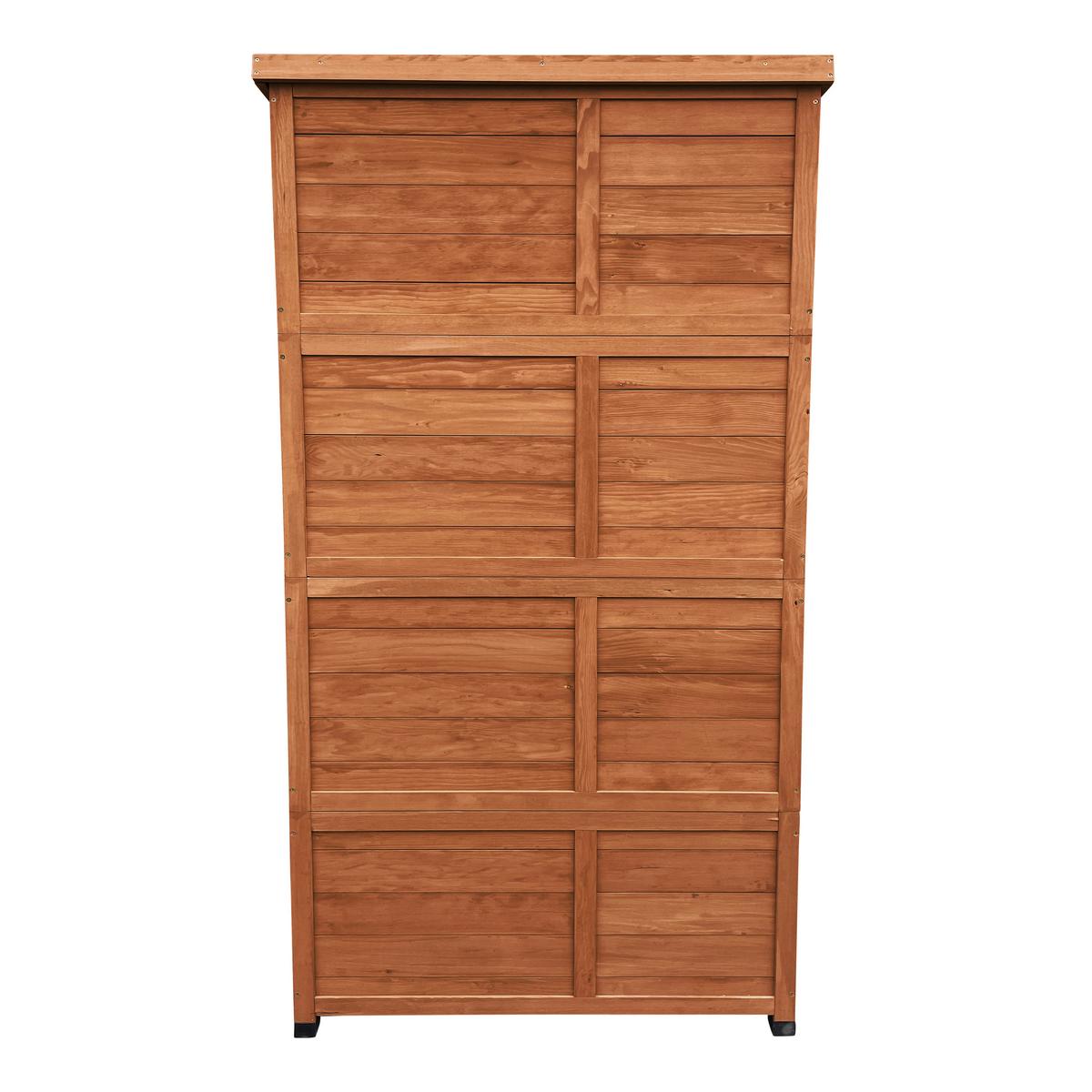 Geräteschrank L:52 B:85 H:174 - Braun, MODERN, Holz (52/85/174cm)