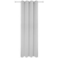 Ringlis Függöny Kb. 140/245cm - ezüst, Konventionell, textil (140/245cm) - Ondega