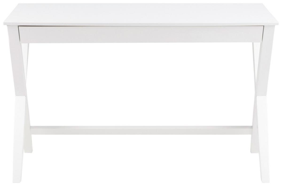 Schreibtisch Writex - Weiß, Trend, Holz (120/60/75cm) - MID.YOU