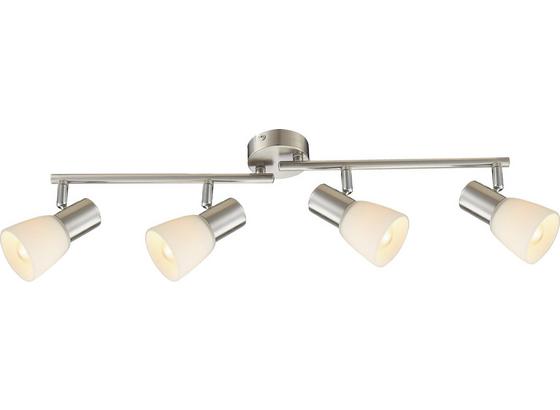 Strahler Pumba - Weiß, KONVENTIONELL, Glas/Metall (60/14cm) - Ombra Strahler Pumba - Weiß, KONVENTIONELL, Glas/Metall (60/14cm) - Ombra